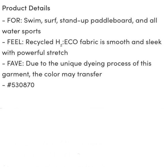 ATHLETA Conscious Crop Bikini Swim Top A-C, Black Size Small NWT $59 - Picture 11 of 11